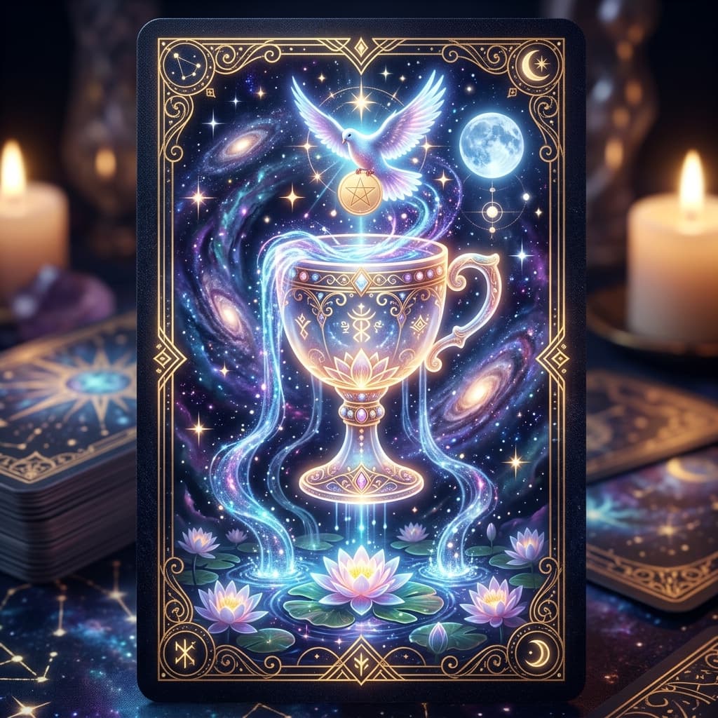 Kupa Ası Tarot Kartı