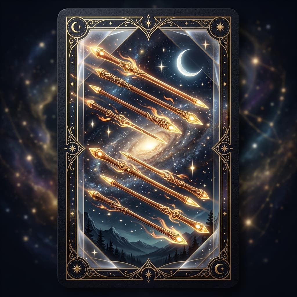 Asa Sekizlisi Tarot Kartı