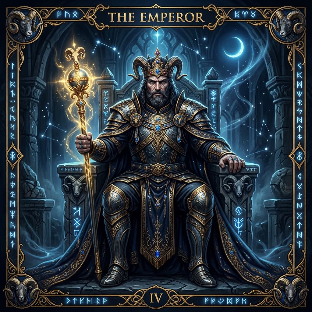İmparator Tarot Kartı