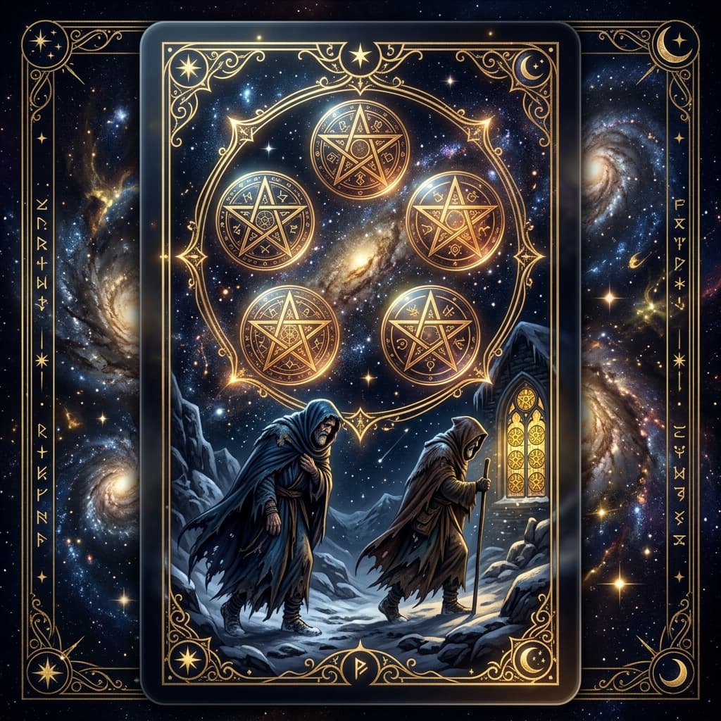 Tılsım Beşlisi Tarot Kartı