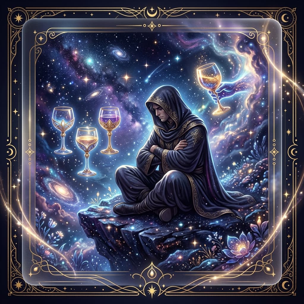 Kupa Dörtlüsü Tarot Kartı
