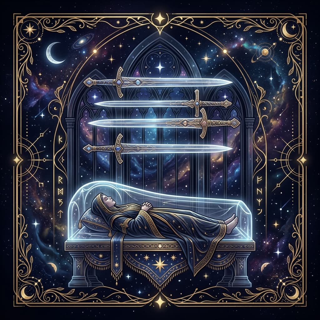Kılıç Dörtlüsü Tarot Kartı