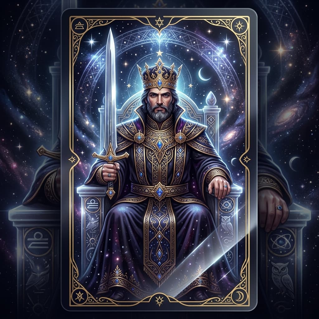 Kılıç Kralı Tarot Kartı