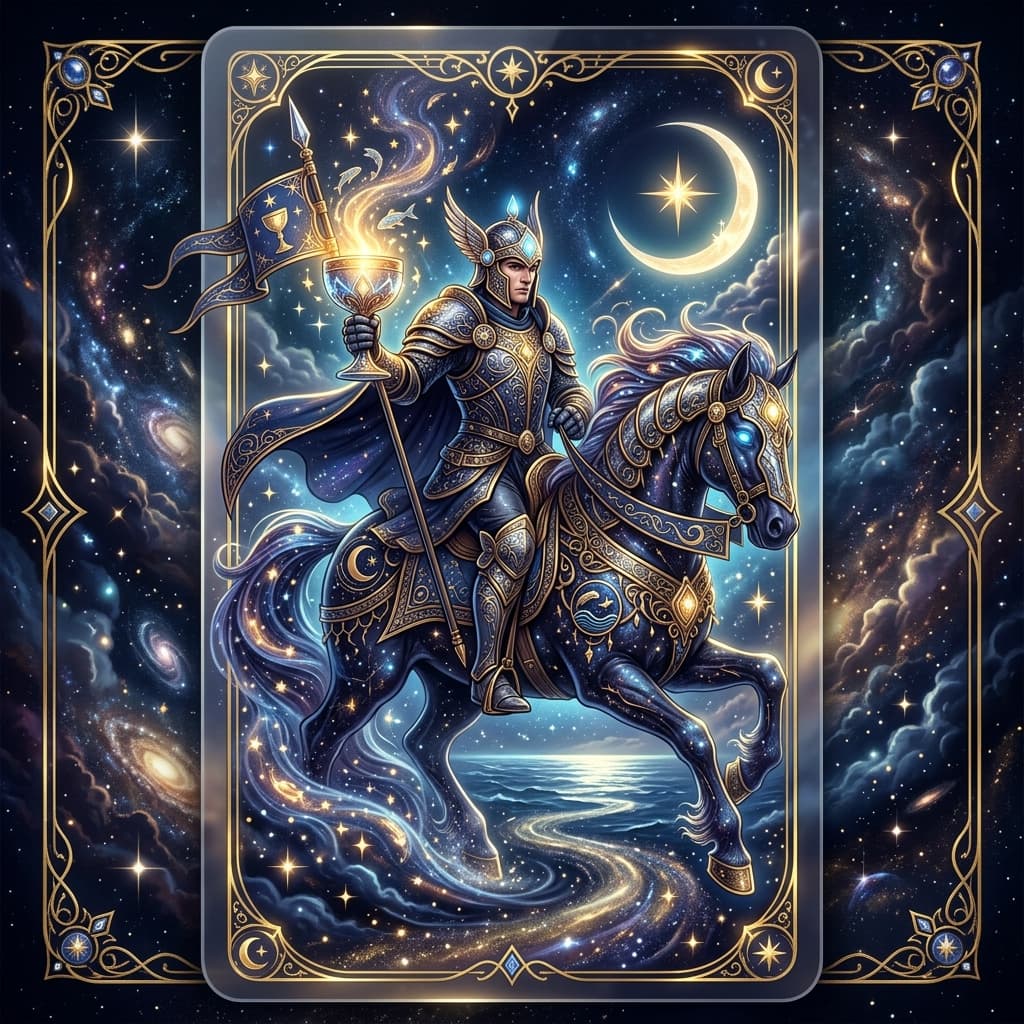 Kupa Şövalyesi Tarot Kartı