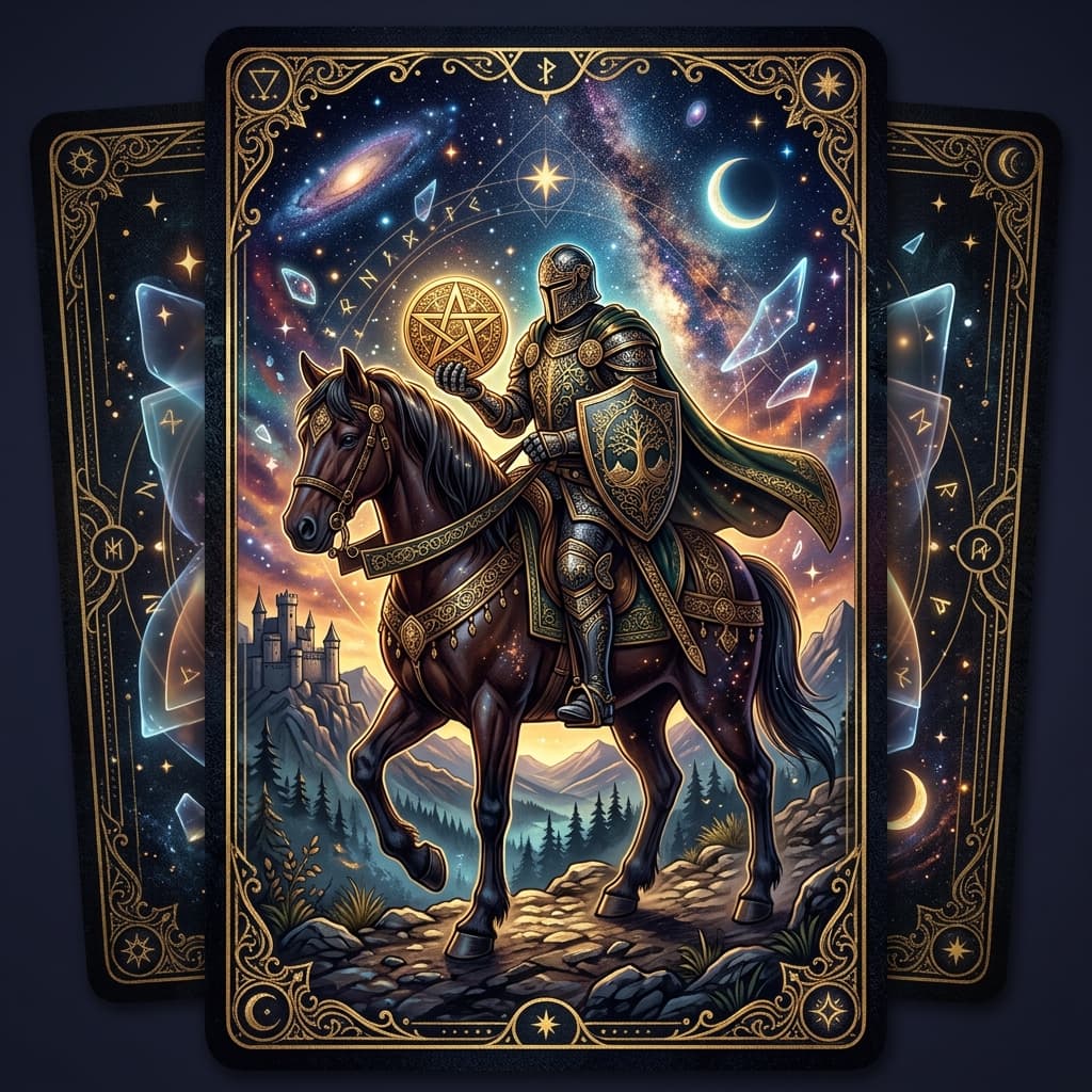 Tılsım Şövalyesi Tarot Kartı