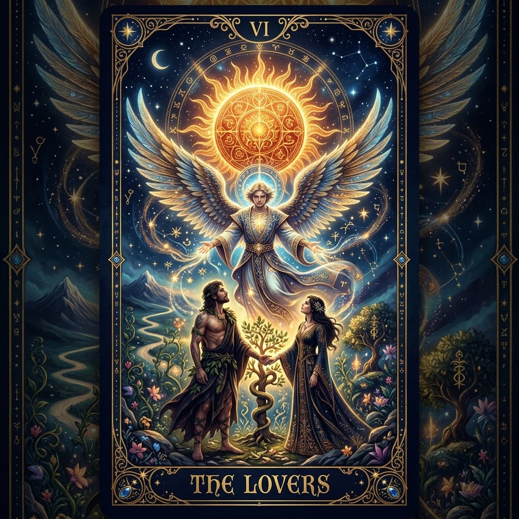 Aşıklar Tarot Kartı