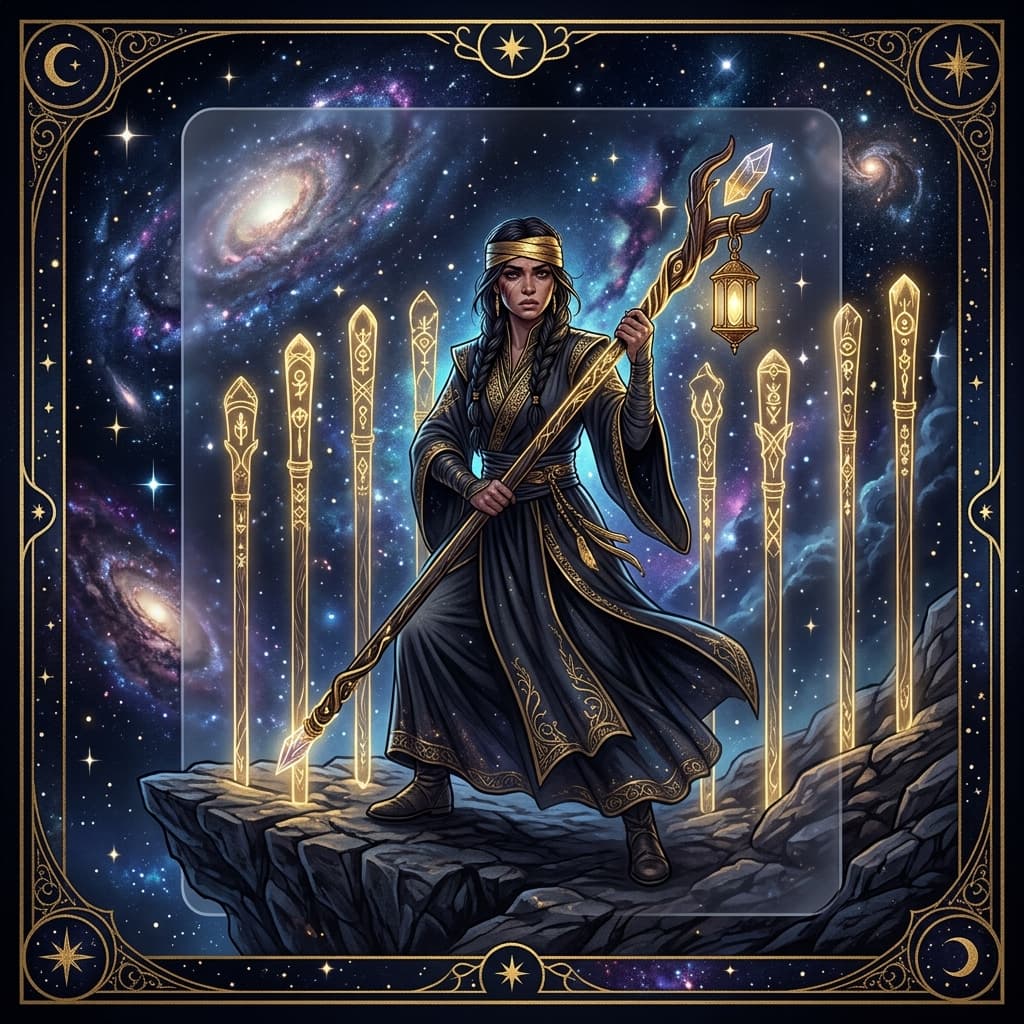Asa Dokuzlusu Tarot Kartı