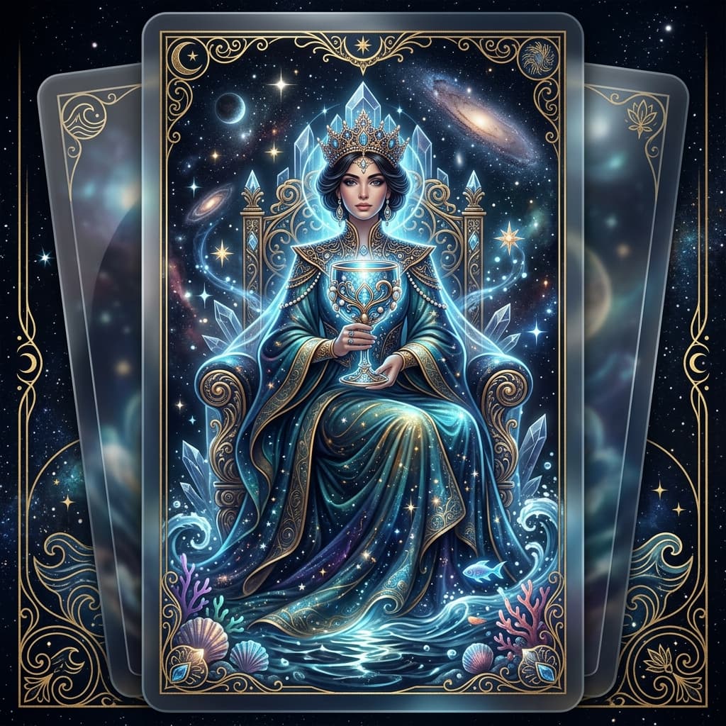 Kupa Kraliçesi Tarot Kartı