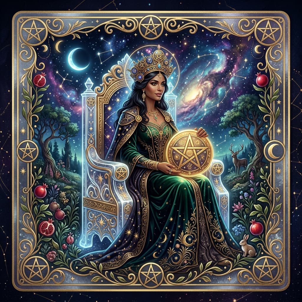 Tılsım Kraliçesi Tarot Kartı