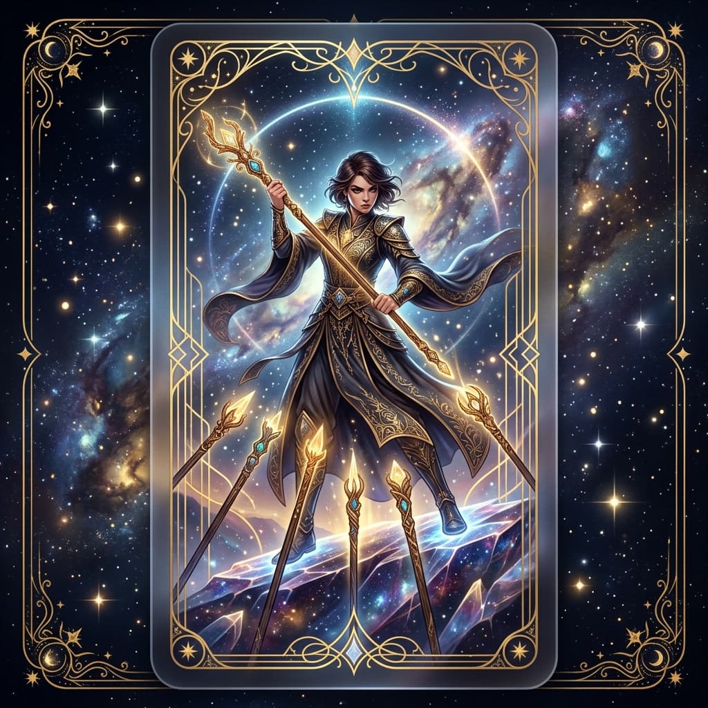 Asa Yedilisi Tarot Kartı