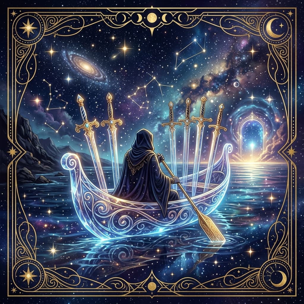 Kılıç Altılısı Tarot Kartı