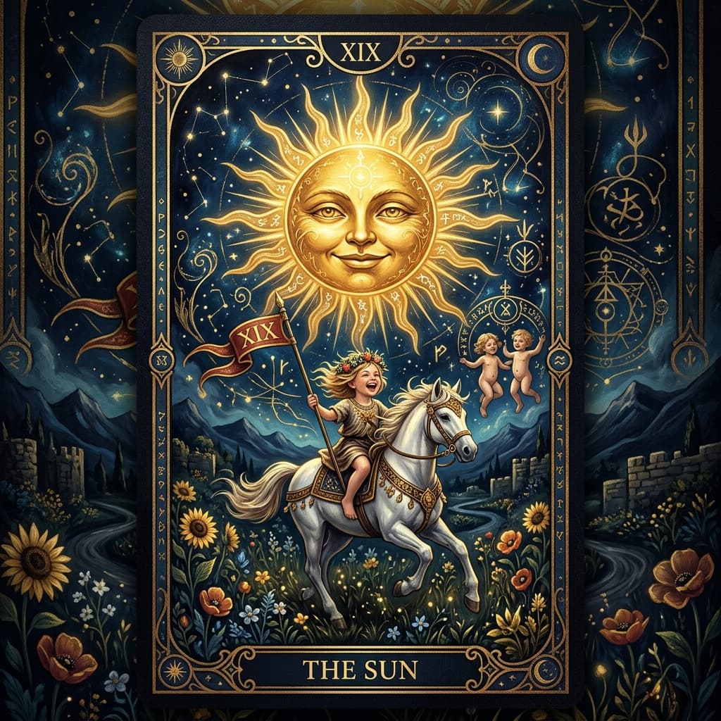 Güneş Tarot Kartı